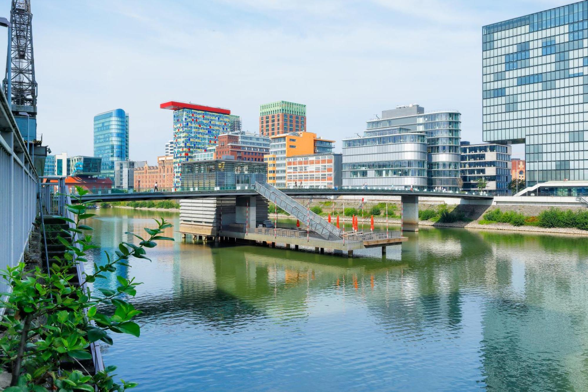 INNSiDE by Meliá Düsseldorf Seestern Exterior foto